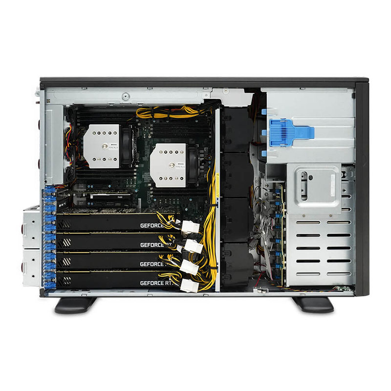 GPU服务器ALEO超微7049GP深度学习超算专用工作站4路显卡3080ti/3-图3