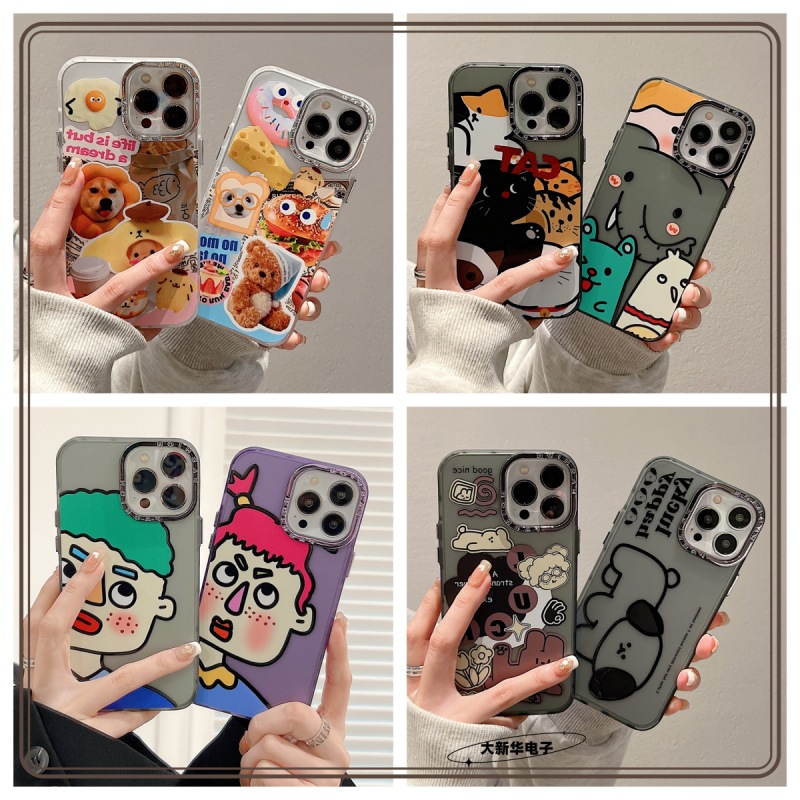 手机壳盲盒苹果14/13/12/11promax福袋5个装卡通防尘保护壳不退换_fanno_3C数码配件-第3张图片-提都小院