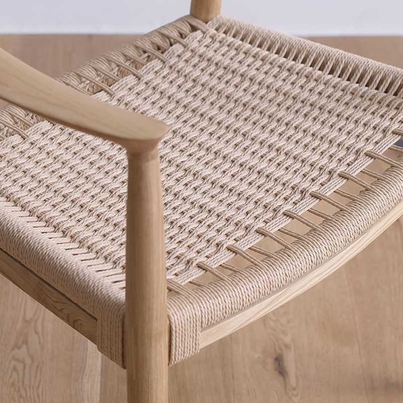 北欧经典/设计名椅/肯尼迪椅/复古实木绳面椅/The chair 1949 - 图2