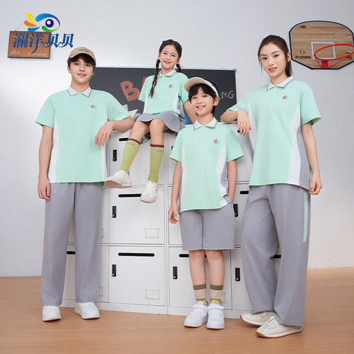 澜洋贝贝江西省宜春市校服套装初中生运动会出场服高中学生班服潮 - 图1