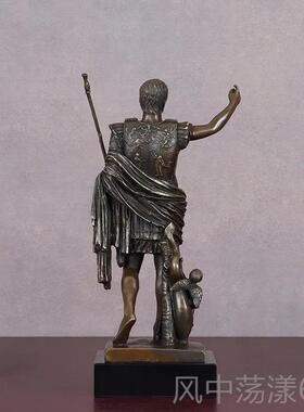 正品罗马皇帝屋大铜雕塑家居装饰品电视酒维柜架玄关像展示办公室