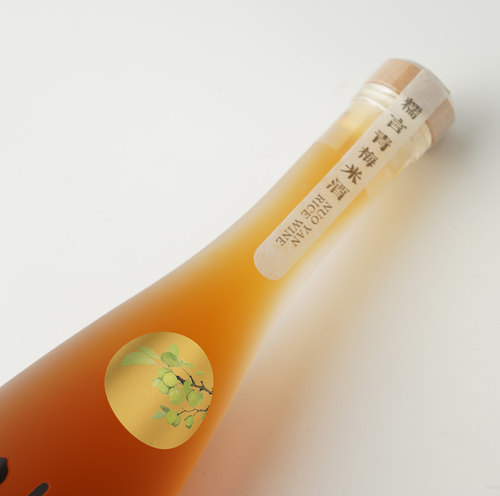 糯言清酿青梅米酒500ml单瓶包邮国风青梅酒果酒 - 图0