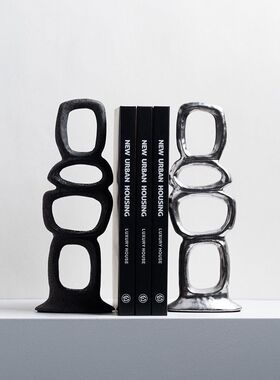 侘寂风摆件样板间民宿酒店客厅