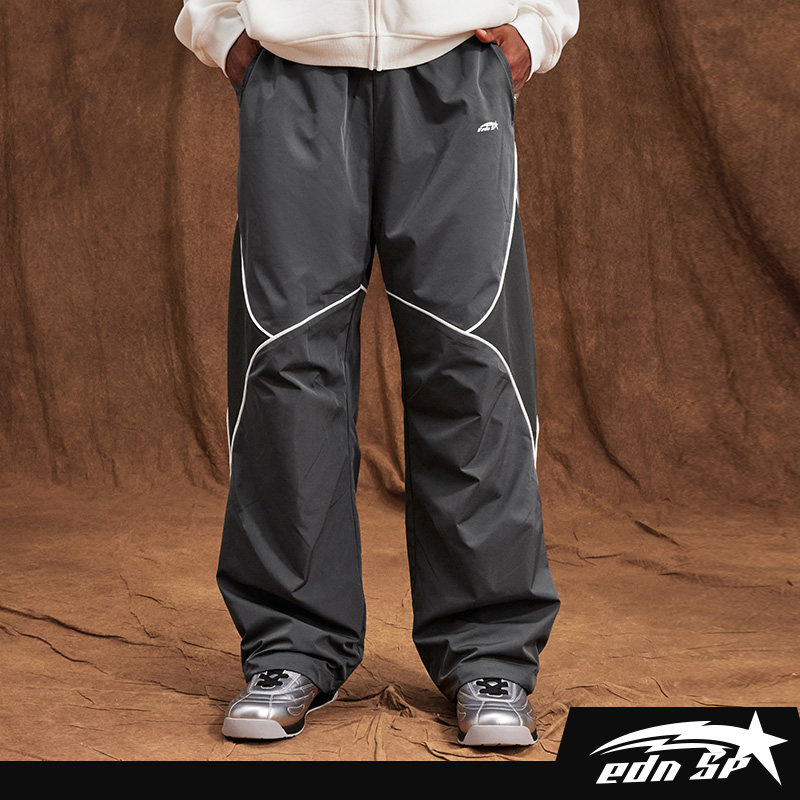 维动星辉运动裤男秋季新款梭织工装裤宽松直筒阔腿裤休闲伞兵裤子,淘宝优惠券,粉丝福利购,淘宝优惠卷