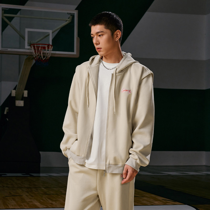 维动长袖开衫卫衣男连帽拉链美式篮球训练宽松休闲春秋季运动外套,淘宝优惠券,粉丝福利购,淘宝优惠卷