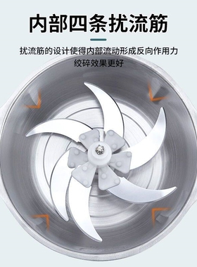 顶圣4升绞肉机升级款家用多功能