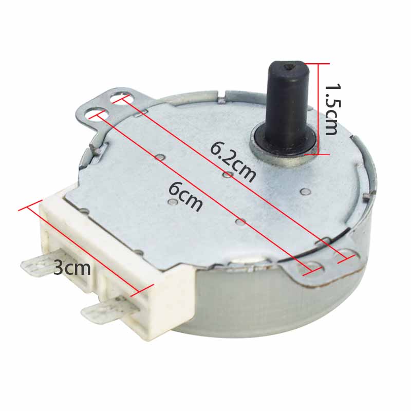 全新原装格兰微波炉转盘同步永磁托盘搅拌电机D轴SM-16T AC30V仕 - 图0