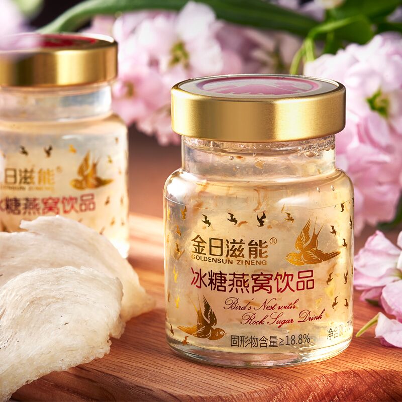 金日滋能 即食冰糖燕窝饮品70ml*6瓶   即食燕窝