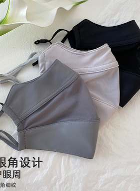 护眼角防晒口罩女夏季薄款冰丝