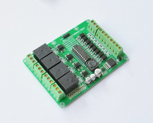 八路输入四路输出STC单片机可编程继电器工控板8入4出开发制模块 - 图1