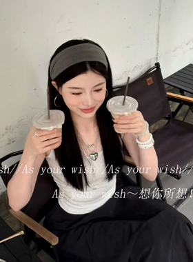 韩系ins高颅顶发箍宽边发带