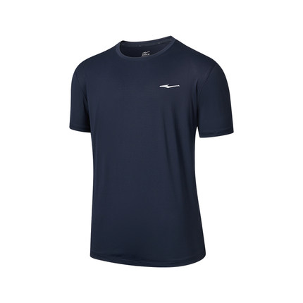 鸿星尔克速干衣夏季新款男士中考体育运动服跑步透气冰丝短袖t恤