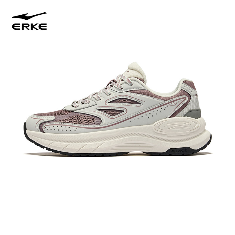 鸿星尔克赤帝3运动鞋秋冬新款女鞋增高厚底国潮休闲鞋复古老爹鞋