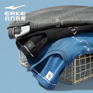 鸿星尔克卫衣男2022秋季运动休闲长袖