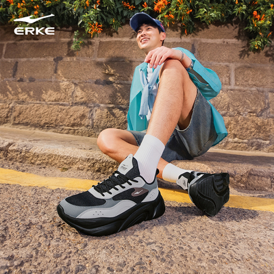 鸿星尔克舒行夏季休闲鞋男运动鞋