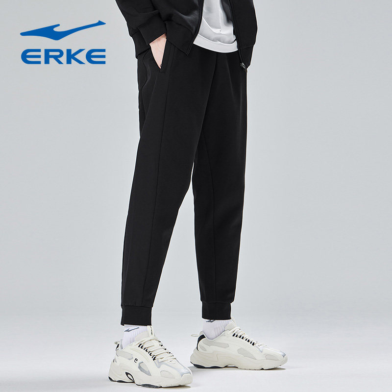 鸿星尔克男2023春季新款跑步男裤子 鸿星尔克运动长裤