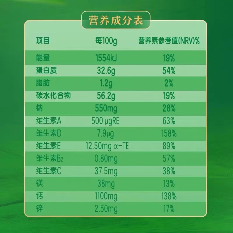 伊利脱脂奶粉高蛋白高钙0蔗糖成人女士学生冲饮早餐牛奶粉小条装