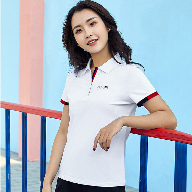 361 women's sports T-shirt 2020 spring summer breathable lapel sports short sleeved women's 361 degree T-shirt casual polo shirt