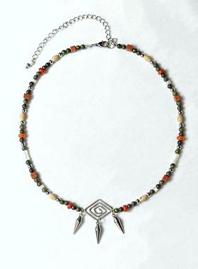 奇妙山海“江南烟雨”原创新中式清冷项链小众设计民族风锁骨项链