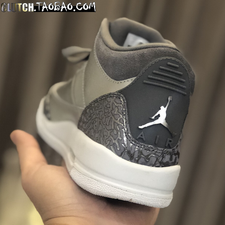 Air Jordan 3 PRM GS乔3液态银爆裂纹镜面篮球鞋 AA1243-020-图2