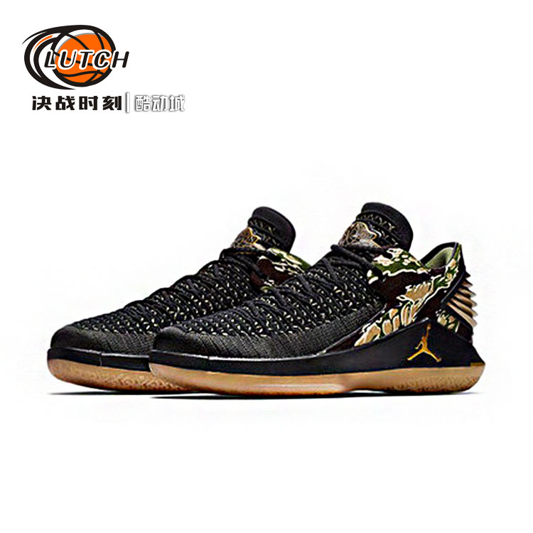 决战时刻- Air Jordan 32 Low BG AJ32实战篮球鞋黑灰 AA1254-002-图2