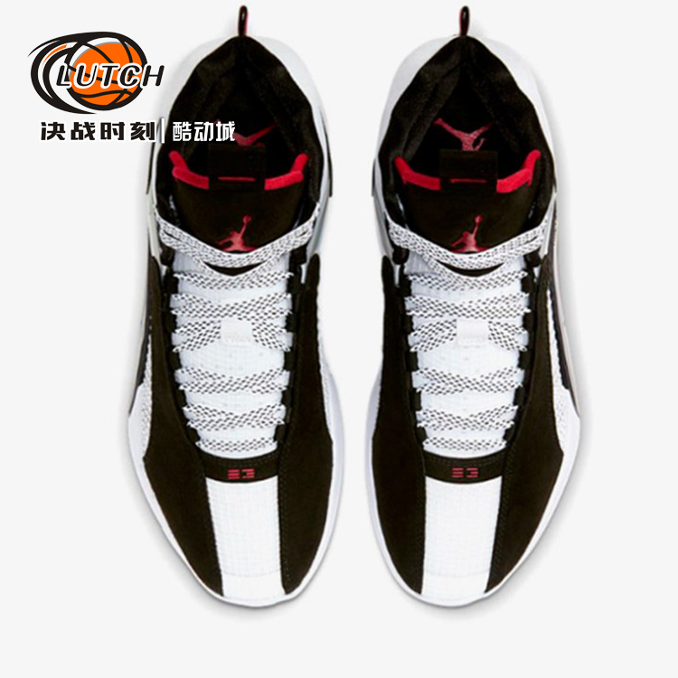 决战时刻-AIR JORDAN XXXV AJ35灰蓝红男子缓震篮球鞋 CQ4228-001 - 图1