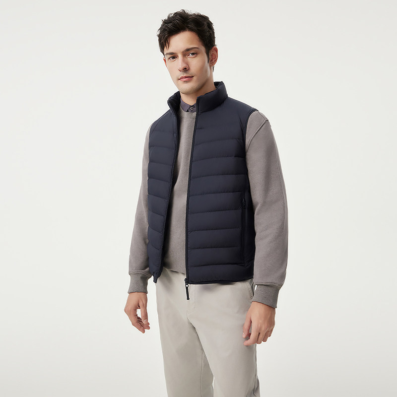 坦博尔秋季羽绒服男士立领轻薄羽绒马甲保暖外穿叠穿背心坎肩马夹,淘宝优惠券,粉丝福利购,淘宝优惠卷