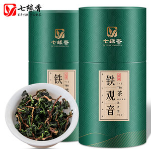 七缘香 特级安溪铁观音毛茶春茶铁观音茶叶兰花香 新茶湿茶共500g