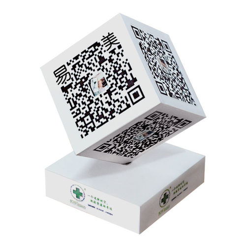 创意二维码摆件微信收款码收钱码支付扫码立体魔方公众号推广立牌 - 图3