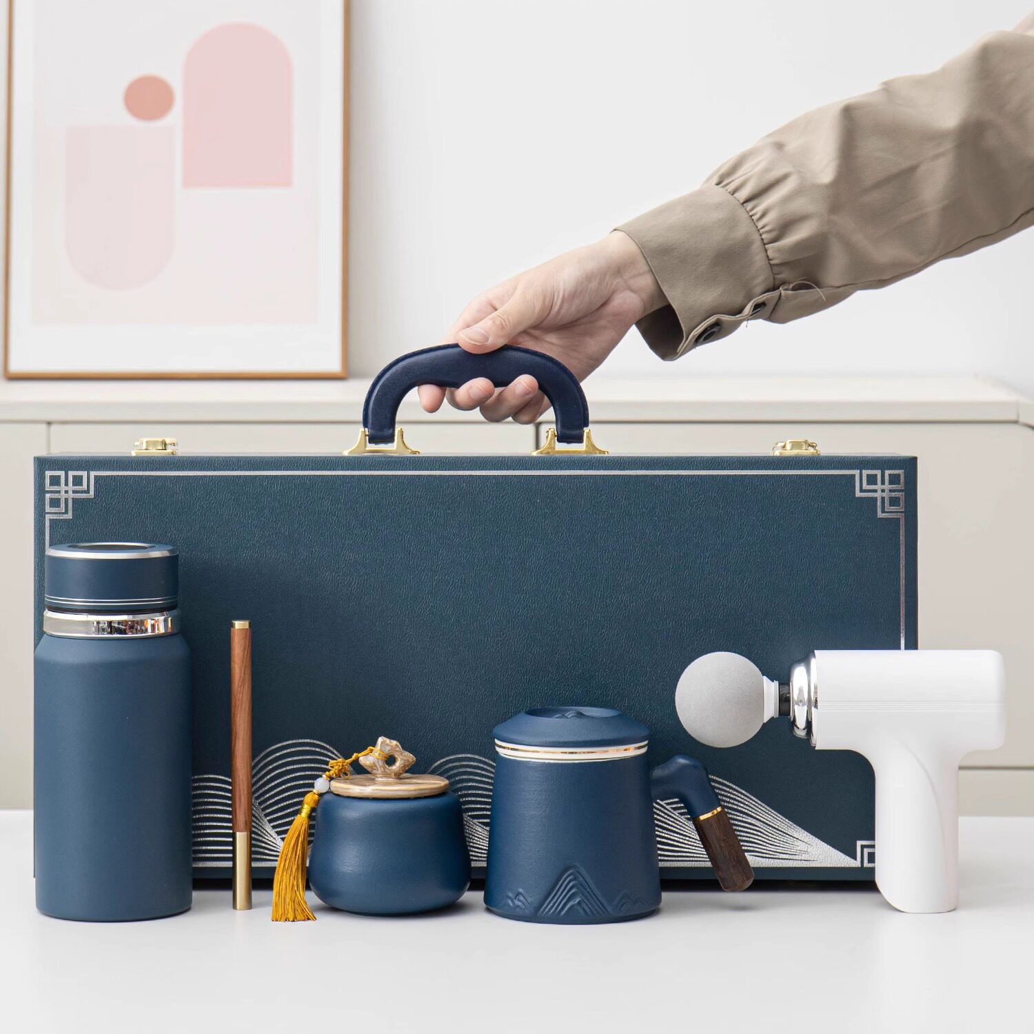 公司年会商务礼品送员工客户高端礼品企业周年庆定制纪念品伴手礼