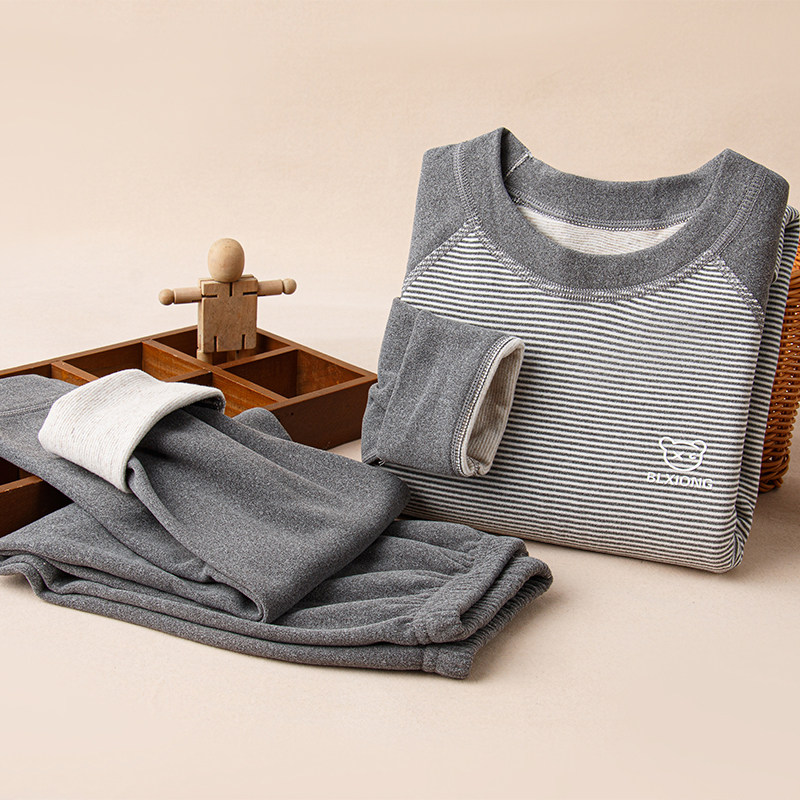 羽绒蚕丝保暖内衣套装青少年秋衣秋裤中大童加厚内搭秋冬儿童打底,淘宝优惠券,粉丝福利购,淘宝优惠卷