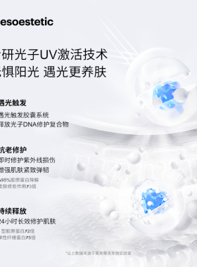 特价！mesoestetic美斯蒂克水面纱防晒霜UV50ml/瓶（29年8月）