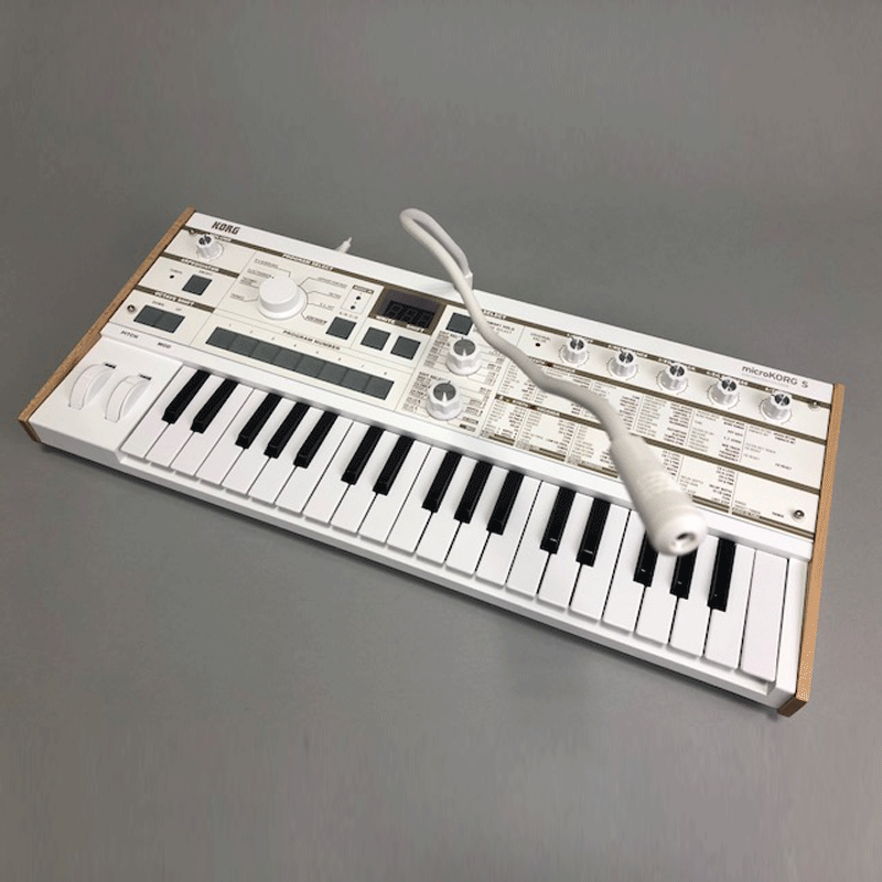 KORG MICROKORG S/CRYSTAL 37键模拟合成器声码器小怪兽键盘MK-1S - 图0