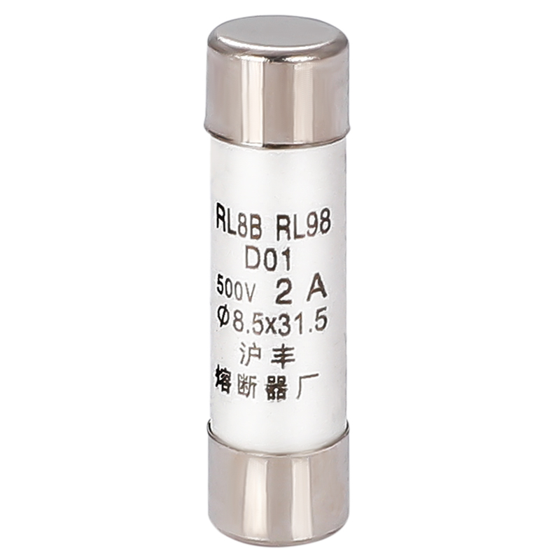 螺旋式熔断器RL8B RL98-16 8.5x31.5mm 陶瓷保险丝管500V 10A - 图0