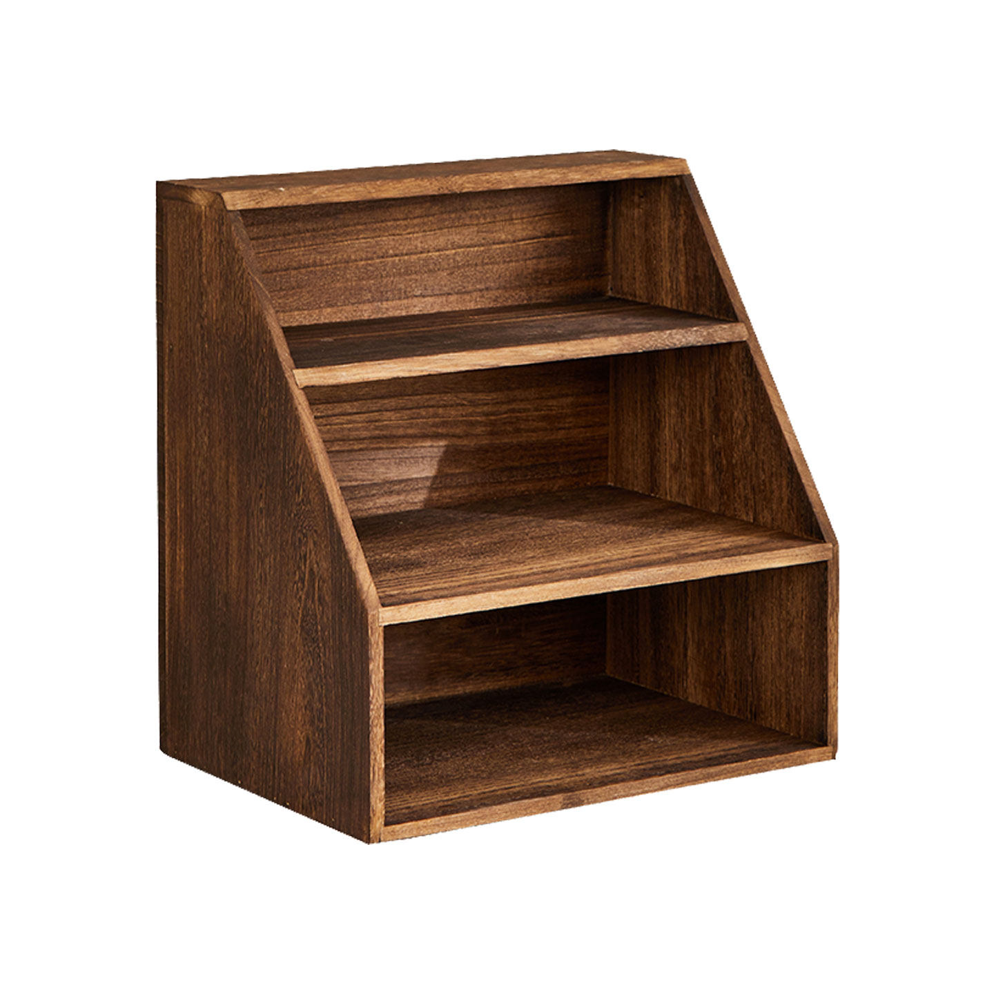 实木桌面收纳盒化妆品档案票据办公a4资料分层置物架书架文件架,淘宝优惠券,粉丝福利购,淘宝优惠卷