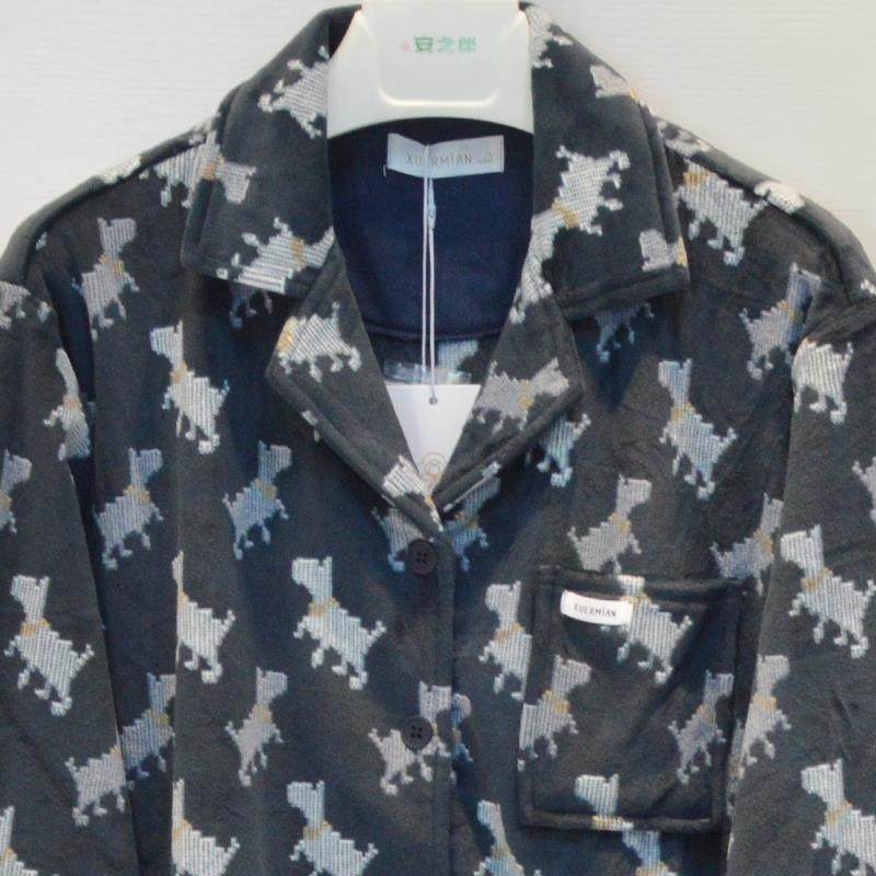 雪尔绵情侣睡衣2025秋冬男女士海岛绒卡通可爱薄绒保暖家居服套,淘宝优惠券,粉丝福利购,淘宝优惠卷