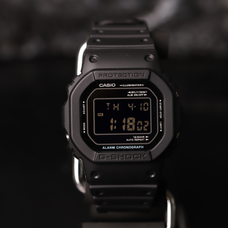 新款卡西欧小彩虹砖块经典g-shock学生时尚运动手表男DW-5600RW-1 - 图3