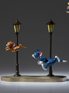 铜师傅 正版授权《猫和老鼠》经典款 限量手办 桌面铜摆件工艺品