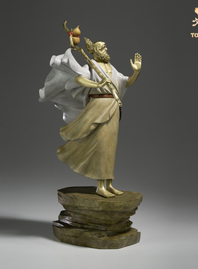 铜师傅正版授权《少林联名之达摩系列》办公室客厅人物摆件装饰品