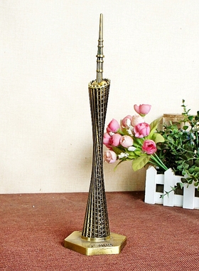 世界建筑名胜广州塔小蛮腰模型
