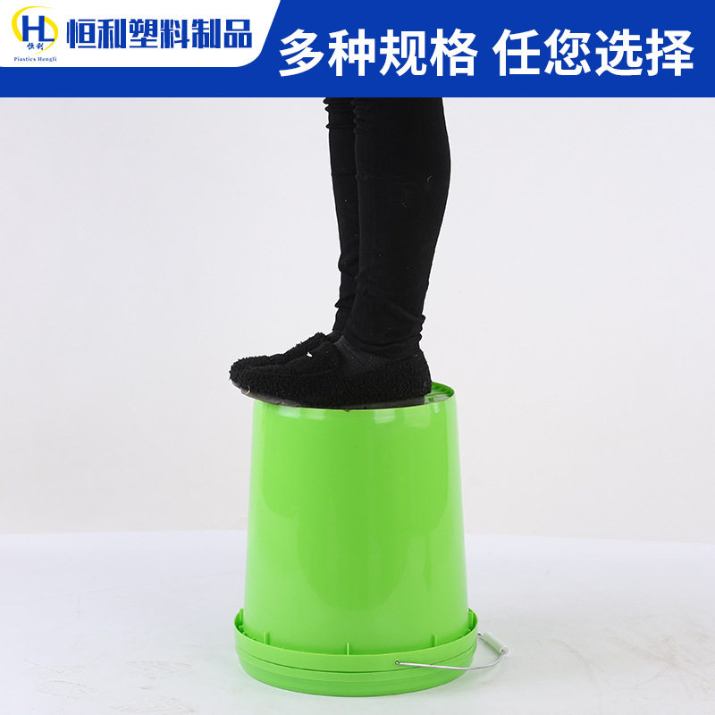 圆形塑料桶油漆涂料桶手提爆炸盐桶带盖食品级塑料桶pp圆桶,淘宝优惠券,粉丝福利购,淘宝优惠卷