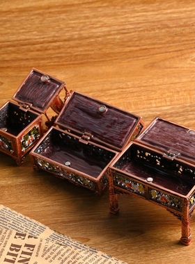 首饰盒工艺礼品摆件珠宝盒珐琅