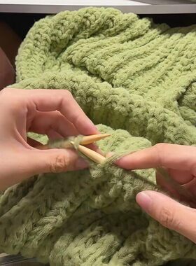 天冷前送给他~围巾手工diy毛线自制围巾毛线材料包送闺蜜男友礼物