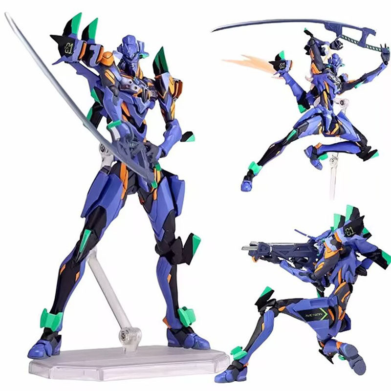 和平精英手办和平精英紫螳螂初号机加强关节可动手办机器机甲模型摆件男孩玩具