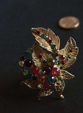 超闪设计师品牌风戒指满100包邮