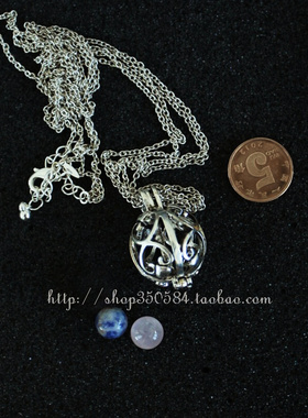 古典可打开天然石独家孤品毛衣链