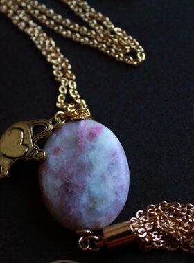 天然原石独家孤品毛衣链