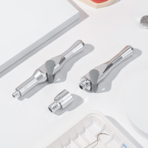 Strong Strength Suction Handle Dental Accessories Aluminum Alloy Strong Straws Weak Straw Suction Salivary Dental Chair Device Strength Conversion Head