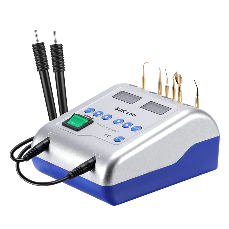 牙科电蜡刀雕刻刀电动石膏熔蜡器韩式双笔电蜡勺口腔技工设备器械 - 图3