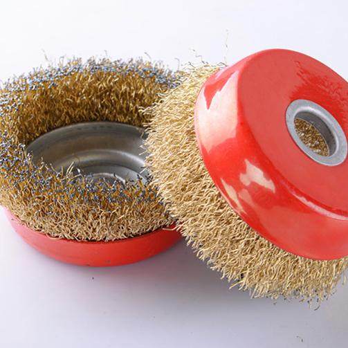 钢丝刷钢丝轮打磨除锈抛光角磨机电动碗型100型打磨轮手磨机125型,淘宝优惠券,粉丝福利购,淘宝优惠卷